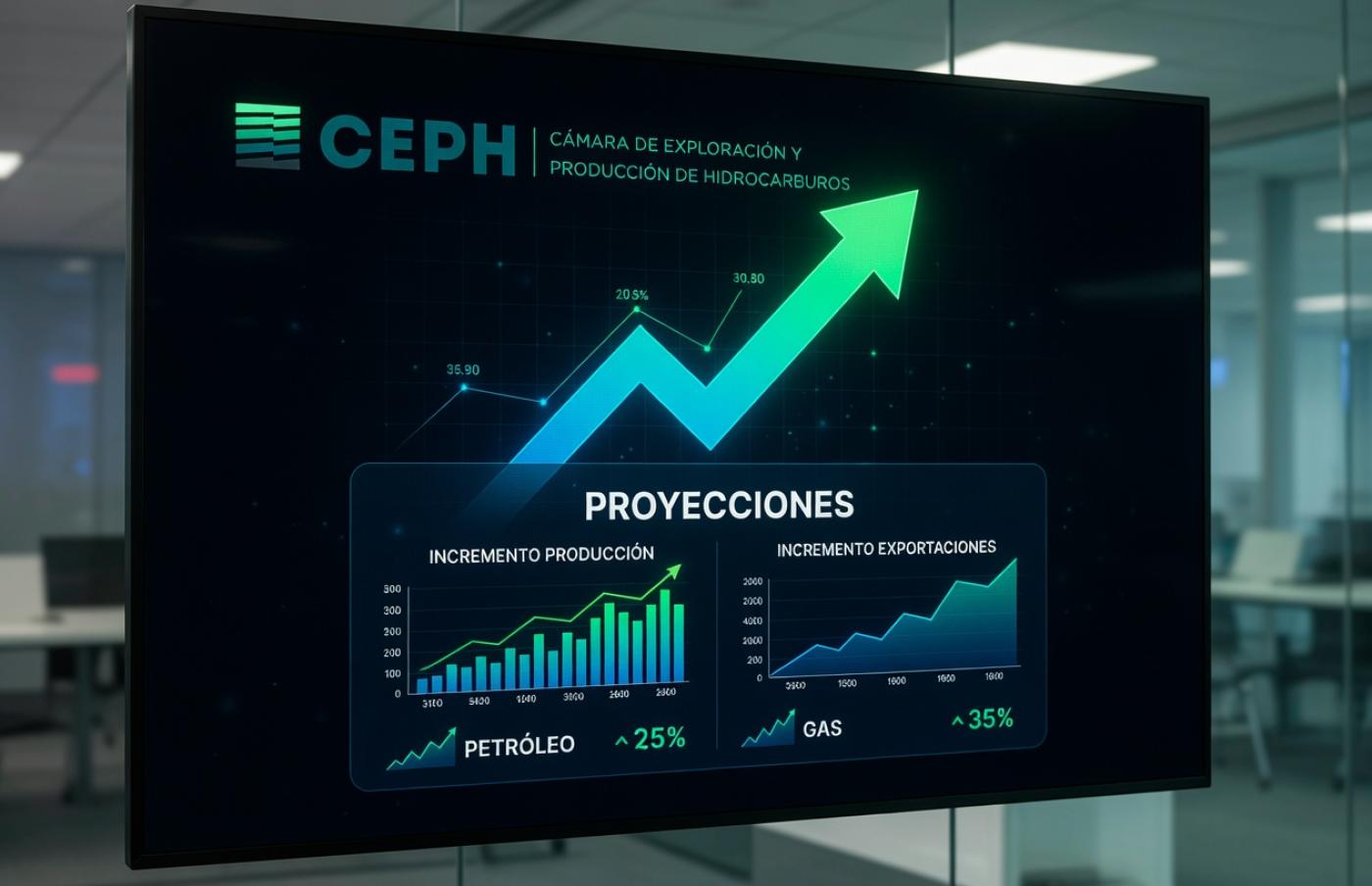 Fuerte incremento de inversiones, producción y exportaciones de hidrocarburos para la próxima década